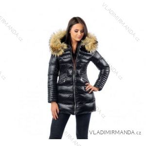 Wintermantel mit Pelz Damen gesteppt (sml-xl) MFASHION MF18M-201
