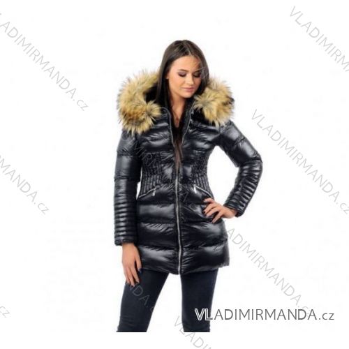 Wintermantel mit Pelz Damen gesteppt (sml-xl) MFASHION MF18M-201
