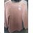 Pullover warm verlängert alle Kleid Womens (uni sl) ITALIENISCHE Mode IM718345
