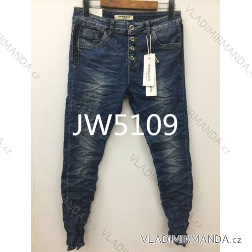 Gewehrjeans Kurzarm (xs-xl) JEWELLY LEXXURY JW5109
