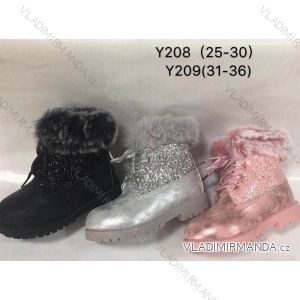 Stiefeletten mit Pelz für Babys (25-30) OB3 OB118Y208
