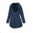 Damenjacke warm pelzig mit Fell (3xl-6xl) POLEN LEU18-10H5527BIG
