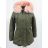 Jacke / Park Damen warm mit Fell (s-2xl) POLEN LEU18-10H5511
