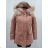 Damenjacke / Park warm mit Fell (xs-xl) LIEBLANT LEU18-1210H5510
