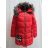 Wintergesteppte Dame mit Fell (m-2xl) POLSKá Moda LEU181625
