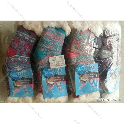 Wärmeisolierte Socken aus Baumwolle (27-38) ELLASUN BW49010
