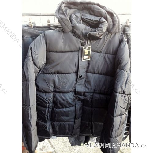 Winterjacke mit Kapuze übergroßen HUAGE 1803BZ (2xl-5xl) für Herren
