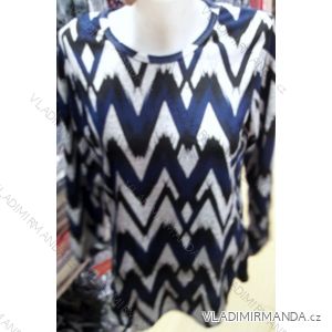 Tunika-Shirt 3/4 Langarm Damen (l-3xl) DUNAUONE POLSKá Fashion PM118HR-3298-NL
