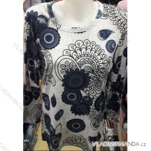 T-Shirt Tunika 3/4 Langarm Damen (l-3xl) DUNAUONE POLSKá Móda PM118231
