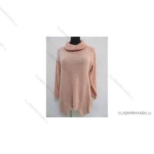 Pullover Damen langer Pullover (uni sl) ITALIENISCHE MODA LEU180911H20
