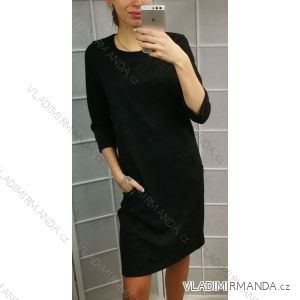 Kleid Kurzarm Streifen Damen Übergröße (40-50) POLSKá VÝROBA PM218008