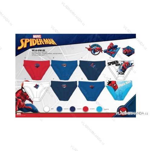 Slip von Spiderman-Babyjungen (3-8 Jahre) SETINO 730-979