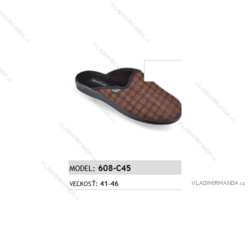 Herrenhausschuhe Hausschuhe (41-46) MJARTAN SHOES 608-C45
