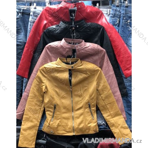 Damen Kunstlederjacke (s-2xl) S. West MA19014
