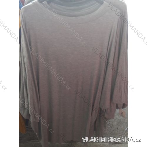 Langärmliges Tunika-Hemd (uni xl-3xl) ITALIENISCHE Mode IM720024