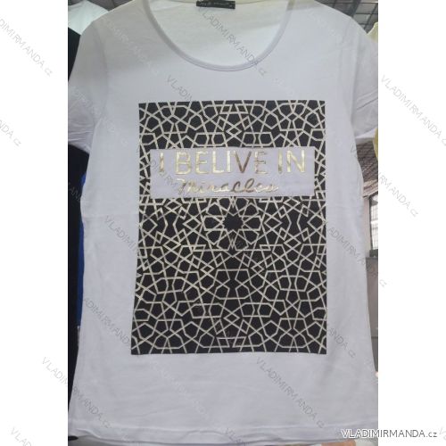 T-Shirt Kurzarm Damen (s-xl) TURKISH FASHION TM919023
