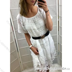 Ärmelloses Sommerkleid Damen (uni s / m) ITALIENISCHER MODUS IM719259
