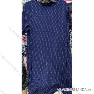 Kleid Frauen Kurzarm (M-3XL) POLNISCHE MODE PM119126
