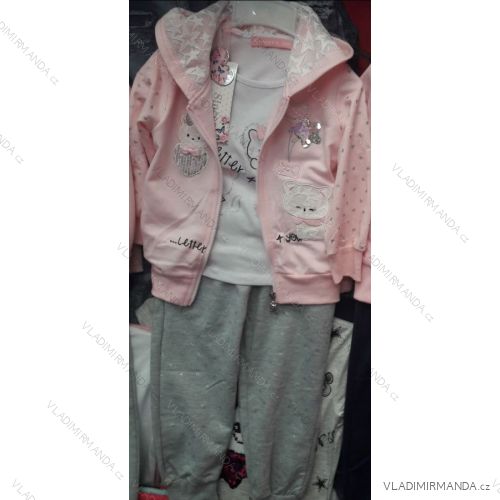 Trainingsanzug-Set + T-Shirt Baby Girl (12-36 Monate) SINCERE TM219CJ-1821
