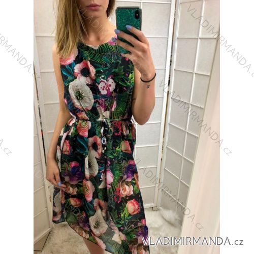 Langärmliges Kleid für Damen (uni s / m) ITALIAN Fashion IM9184243