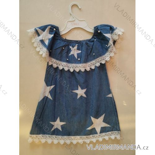 Sommerjeans-Kleid mit Babyjugend (4-14 Jahre) ITALIENISCHER MODUS SEA19016
