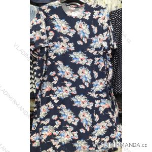 Kleid Frauen Kurzarm (2xl-6XL) POLNISCHE MODE PM119151
