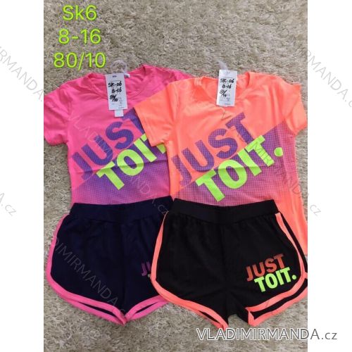 Set Sommerhemd Kurzarm und Shorts Jugend (8-16 Jahre) SAD SAD19SK6