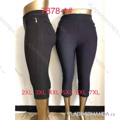 Hosen 3/4 Frauen Übergröße (2xl-7xl) ELEVEK 7878-1
