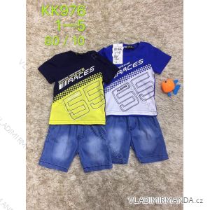 Sommer T-Shirt Kurzarm und Jeans Shorts für Jungen (1-5 Jahre) SAD SAD19KK976
