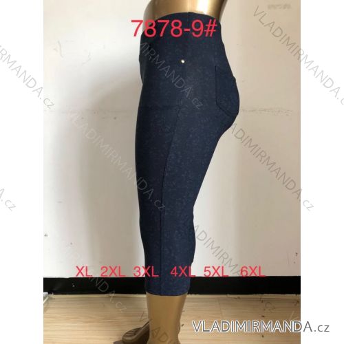 Hosen 3/4 Frauen übergroßen (XL-6XL) ELEVEK 7878-9
