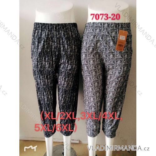 Jogginghose 3/4 kurze Damen Übergröße (XL / 2xL, 3XL / 4xL, 5XL / 6XL) ELEVEK 7073-20
