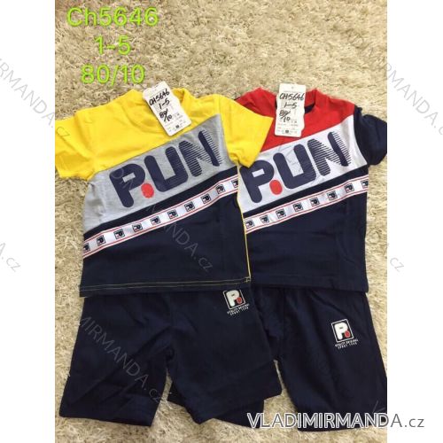 Sommer T-Shirt Kurzarm und Shorts für Jungen (1-5 Jahre) SAD SAD19CH5646
