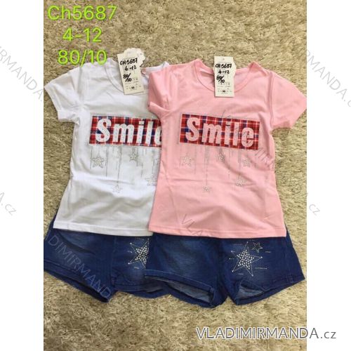 Set Sommer T-Shirt Kurzarm und Shorts Jugend Jugendlicher (4-12 Jahre) SAD SAD19CH5687
