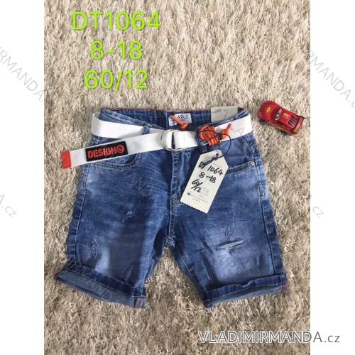 Shorts Jeansshorts mit Gürtel Jungen (8-18 Jahre) SAD SAD19DT1064
