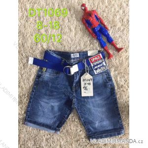 Shorts Jeansshorts mit Gürtel Jungen (8-18 Jahre) SAD SAD19DT1069
