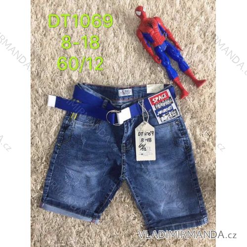 Shorts Jeansshorts mit Gürtel Jungen (8-18 Jahre) SAD SAD19DT1069
