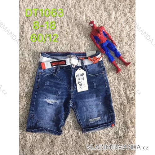 Shorts Jeansshorts mit Gürtel Jungen (8-18 Jahre) SAD SAD19DT1063
