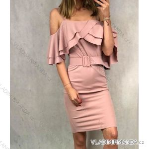 Langärmliges Kleid für Damen (uni s / m) ITALIAN Fashion IM9184243