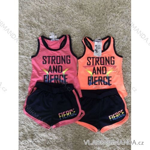 Set Tanktops und Shorts für Kinder (4-12 Jahre) SAD SAD19SK-01
