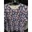 T-Shirt Kurzarm T-Shirt Damen Blume Übergröße (L-4XL) GOSIA POLISH FASHION PM119182
