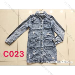 Jeansjacke Long Ladies (xs-xl) MA119C023 neu anziehen
