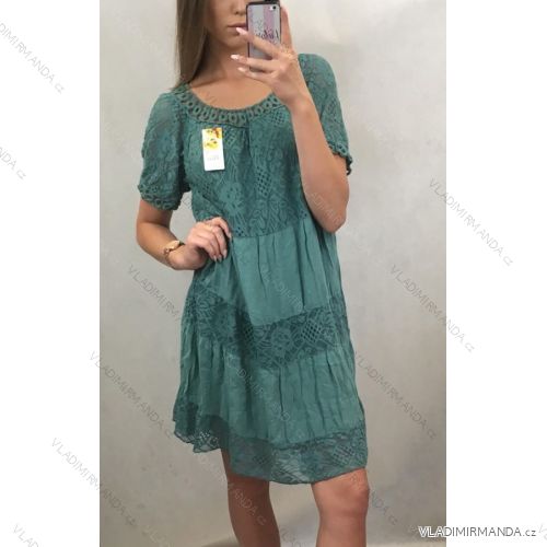 Sommerkleid mit nackten Schultern Frauen (uni s / m) ITALIENISCHER MODUS IM919284
