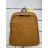 Damen Rucksack Handtasche (EINZEL-GRÖSSE) ITALIENISCHE MODE IM2619094