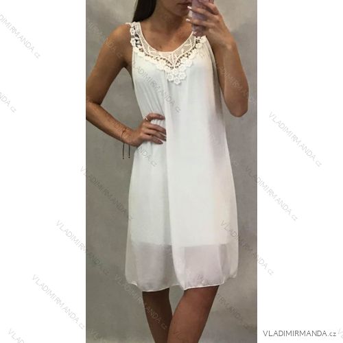 Kleid kurz für Frauen Kleiderbügel (uni s / m) ITALIENISCHER MODUS IM919621
