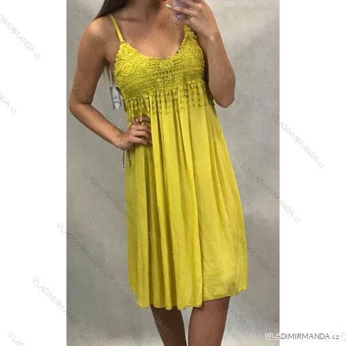 Kleid kurz für Frauen Kleiderbügel (uni s / m) ITALIENISCHER MODUS IM919698
