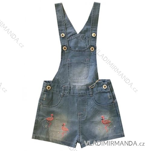 Shorts Jeans mit Welpen Mädchen (4-12 Jahre) KUGO K9830