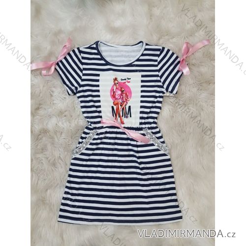 Kleid für Mädchen junges Mädchen mit Pailletten (4-12 Jahre) ITALIENISCHE MLADA Móda IMM2191124