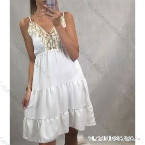 Kleider kurze Sommerfrauen (uni s / m) ITALIENISCHE MODE IM919297
