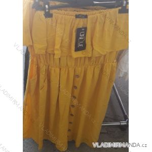 Kurzes Sommerkleid über der Brust der Frau (uni sl) ITALIAN FASHION IM719714