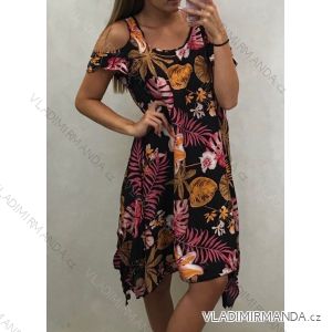 Sommerkleid kurz auf Damen Kleiderbügel (M-XXL) French Fashion FRA19K-128
